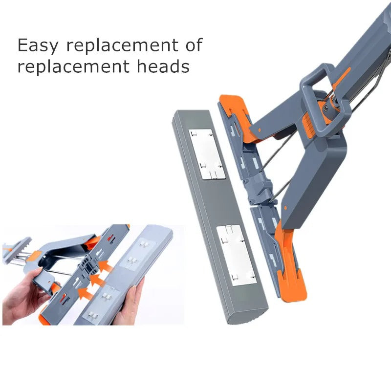 SwiftMop™ - Foldable Squeeze Mop