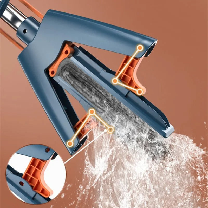 SwiftMop™ - Foldable Squeeze Mop