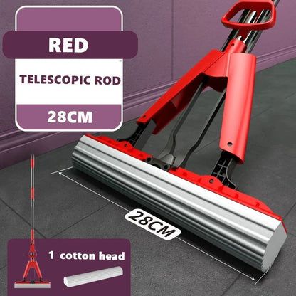 SwiftMop™ - Foldable Squeeze Mop