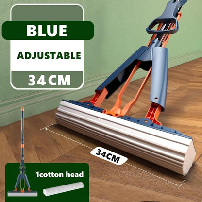 SwiftMop™ - Foldable Squeeze Mop